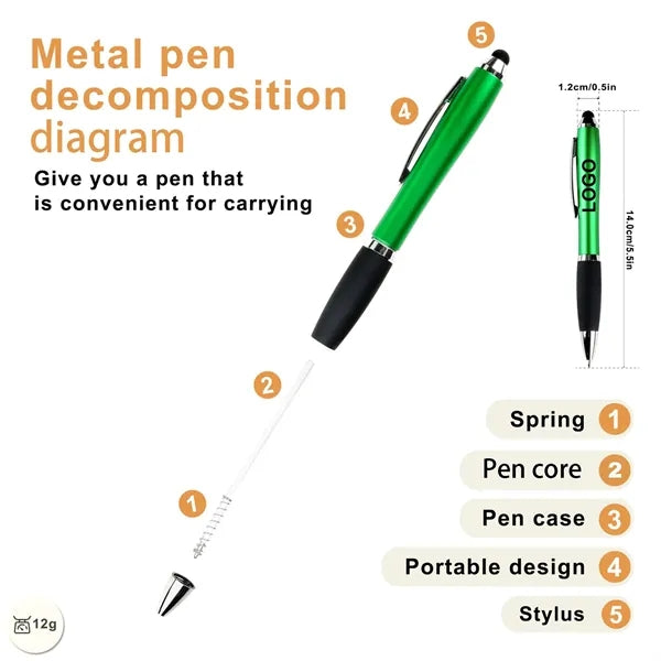 2-in-1 Stylus Ballpoint Pen