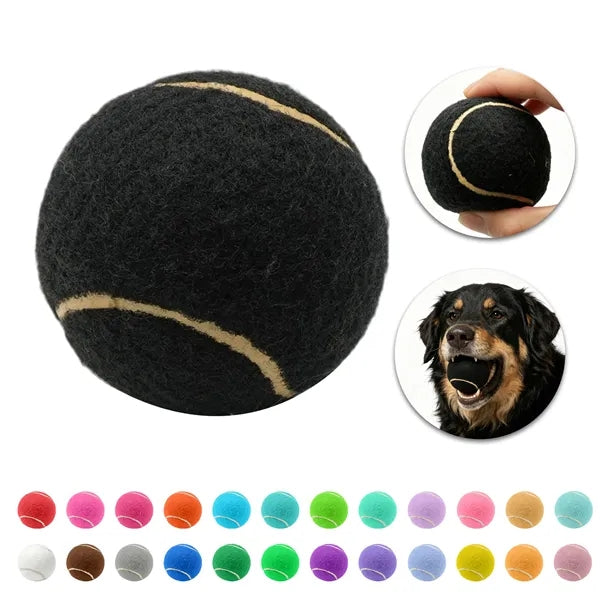 2.6 Inch Pet Tennis Ball for Dog Fetch & Play