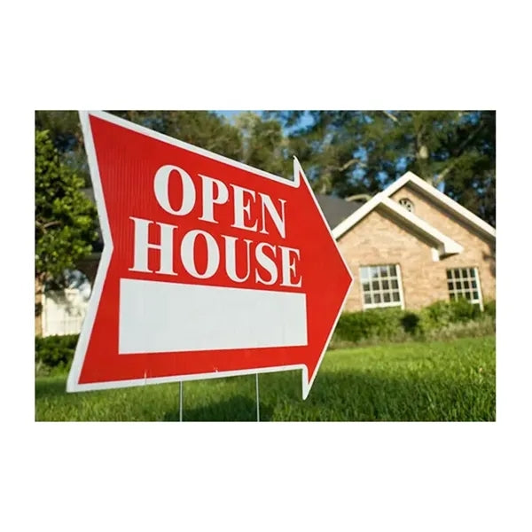 Large Corrugated Yard Sign - Full Color Printed