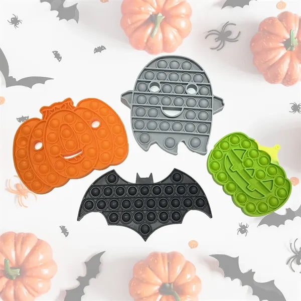 Halloween Ghost - Pop It Fidget Toy Full color
