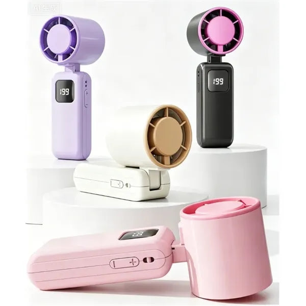 199 adjustable speed foldable mini fan