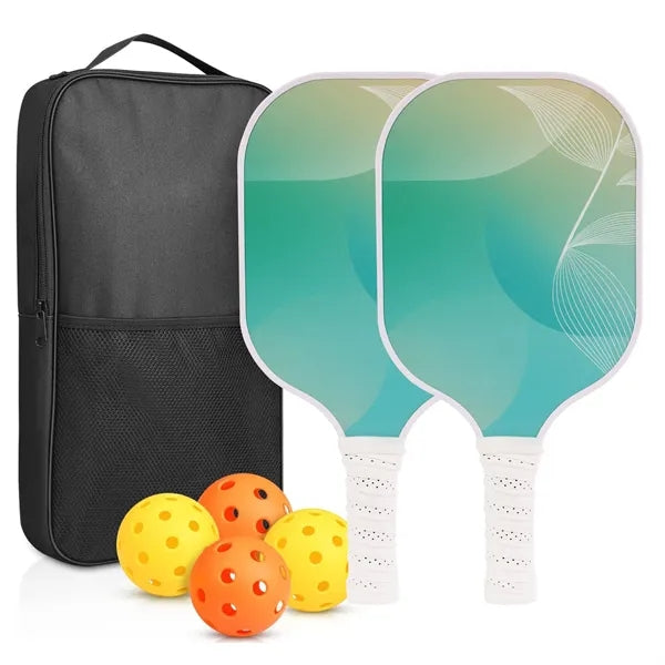 Fiberglass Pickleball Paddle Set with Bag