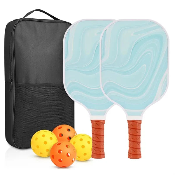 Fiberglass Pickleball Paddle Set with Bag
