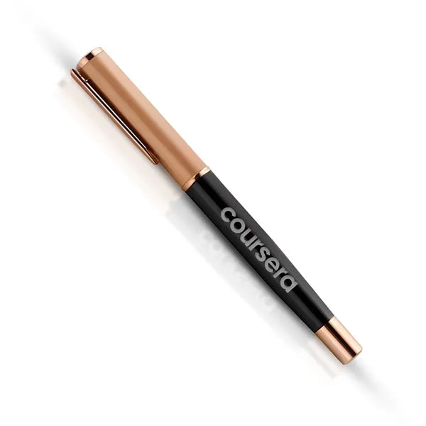 Rose Golden Cap Metal Pen