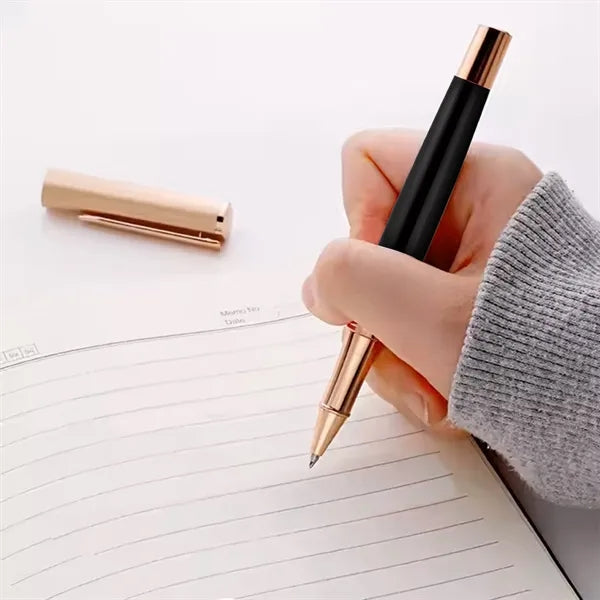 Rose Golden Cap Metal Pen