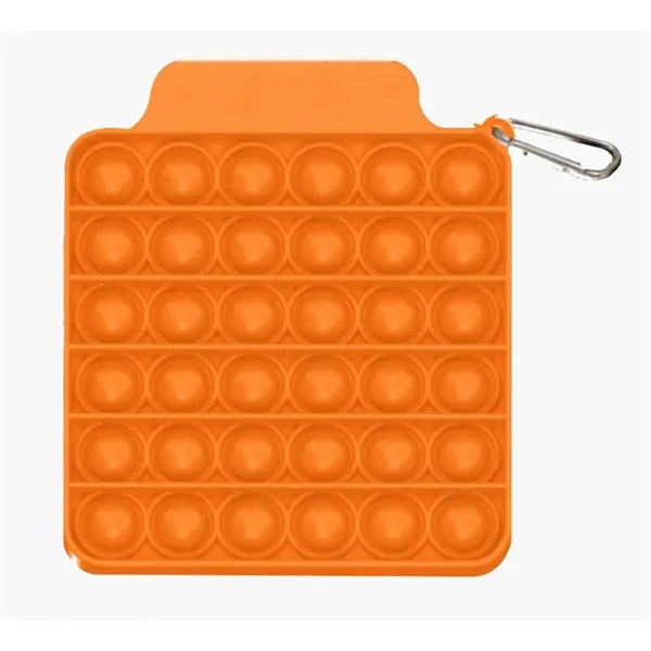 Pop It Fidget Toy - Square w/ Carabiner