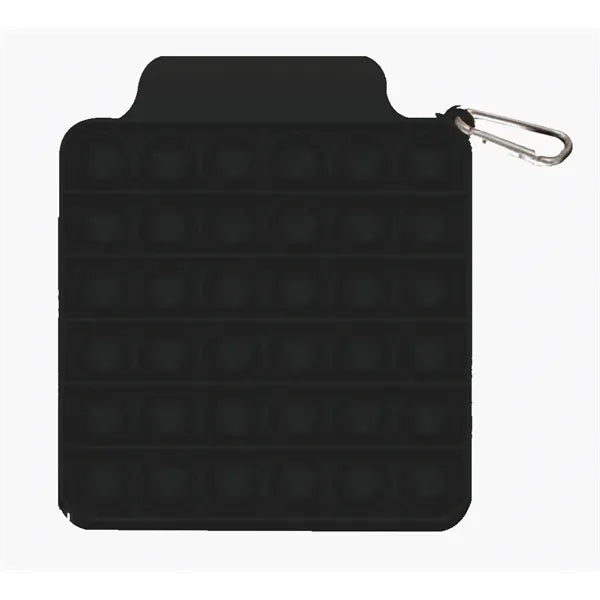 Pop It Fidget Toy - Square w/ Carabiner