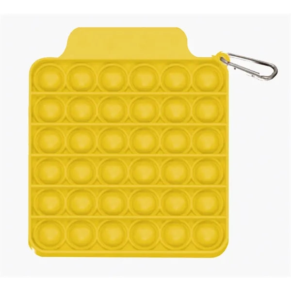 Pop It Fidget Toy - Square w/ Carabiner