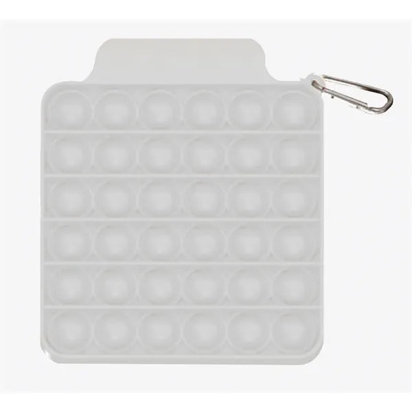 Pop It Fidget Toy - Square w/ Carabiner