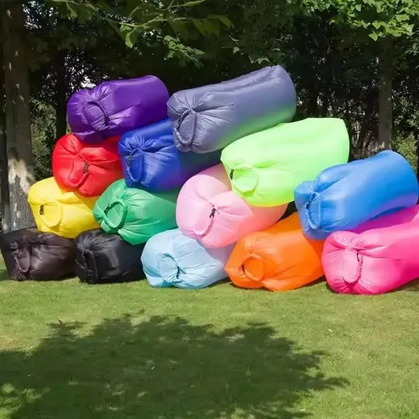 Inflatable Couch Air Lounger Chair Camping Beach Accessories