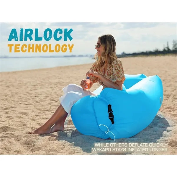 Inflatable Couch Air Lounger Chair Camping Beach Accessories
