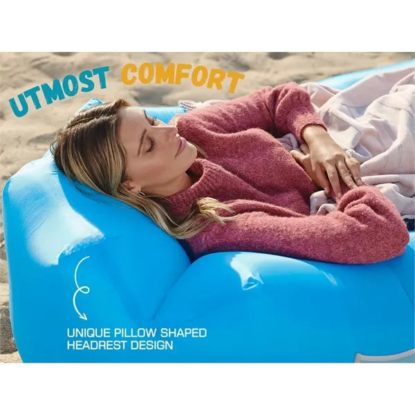 Inflatable Couch Air Lounger Chair Camping Beach Accessories