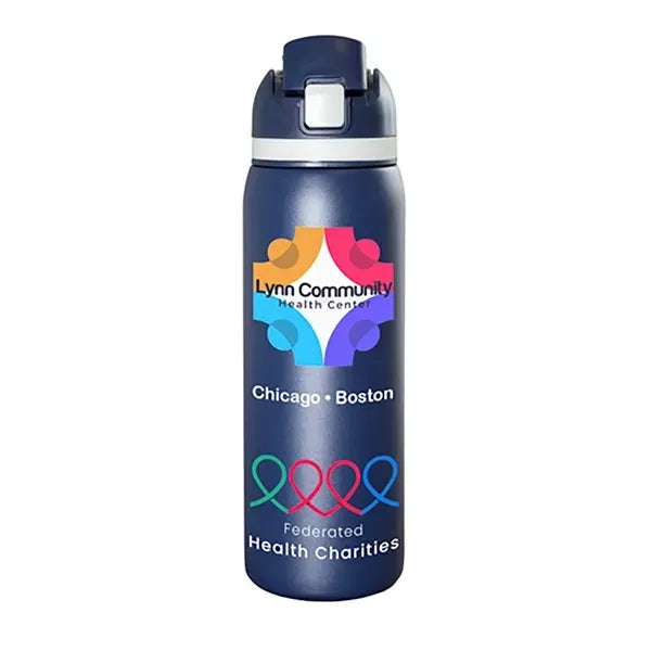 27 oz. Dual Drink-Model Double Wall Stainless Steel Insulate