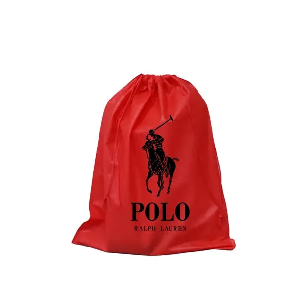 Polo Signature Drawstring Shoe Bag