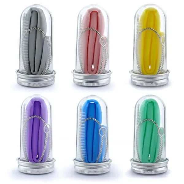 PocketSip Silicone Collapsible Straw Kit