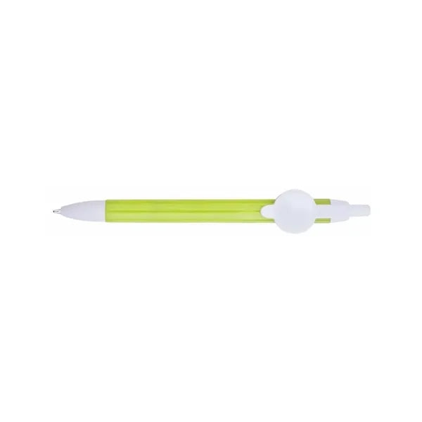 Round Clip Ball Pen Premium Ink