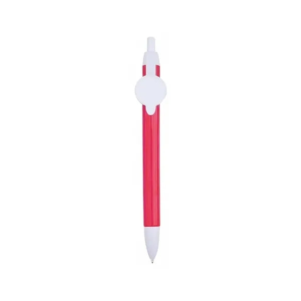 Round Clip Ball Pen Premium Ink