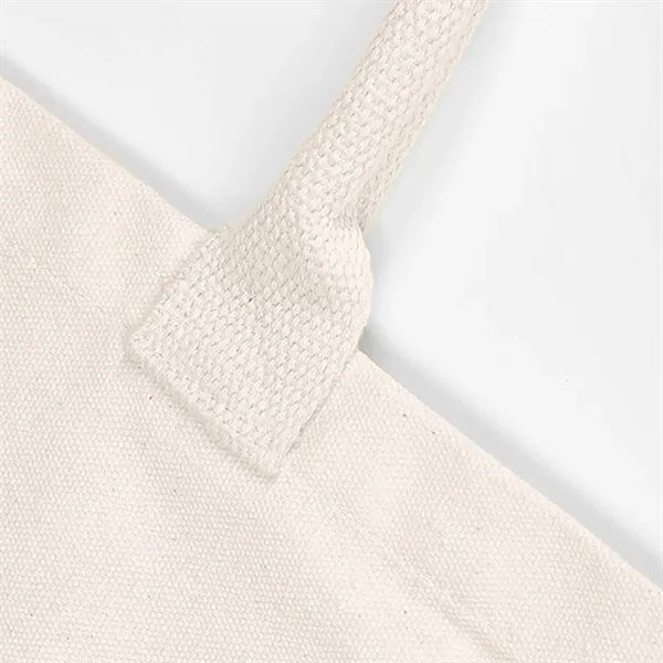 Heavy Cotton Canvas Tote Bag with Reinforced Handles