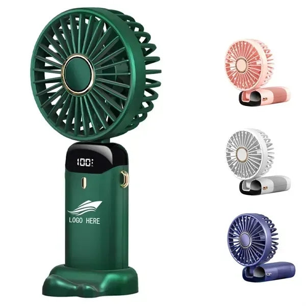Mini USB Rechargeable Foldable Handheld Desk Fan