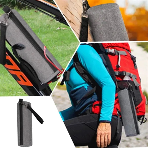 Waterproof Nylon Zipper Pouch with Wrist Strap