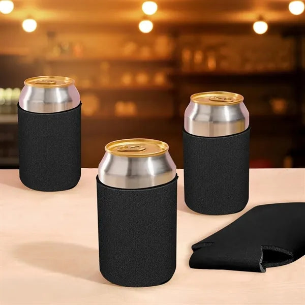 12 oz. Neoprene Collapsible Can Cooler with Custom Logo