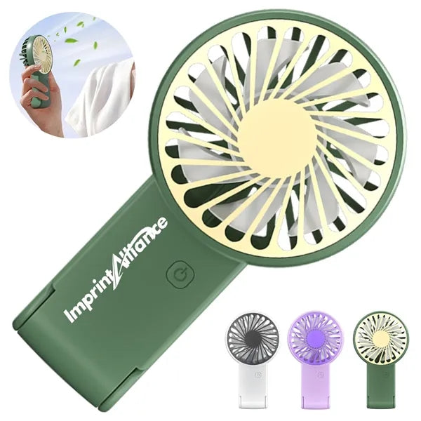 USB Rechargeable Foldable Desktop Portable Handheld Fan