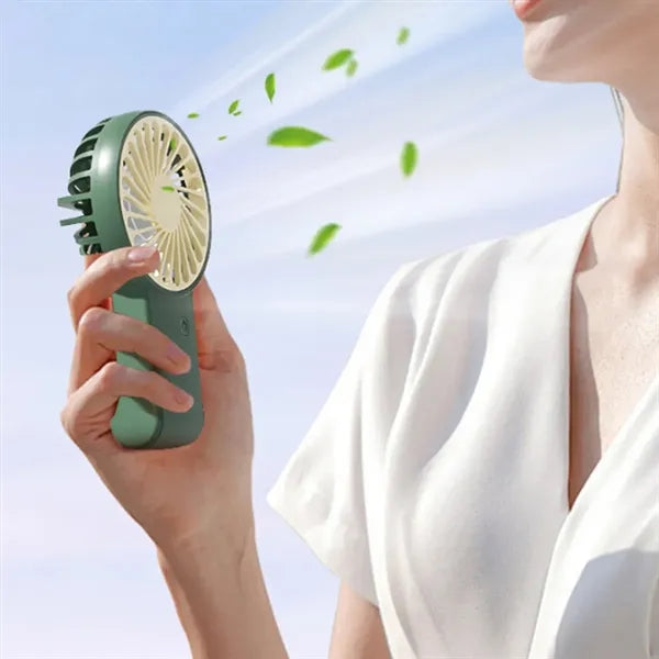 USB Rechargeable Foldable Desktop Portable Handheld Fan