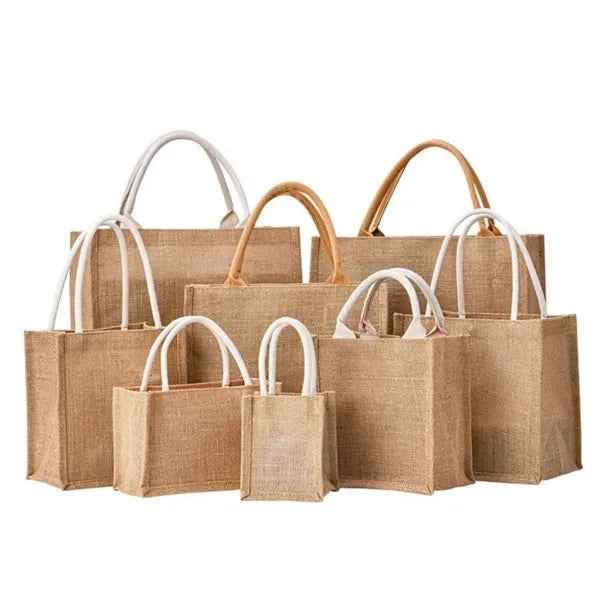 Jute Shopping Tote