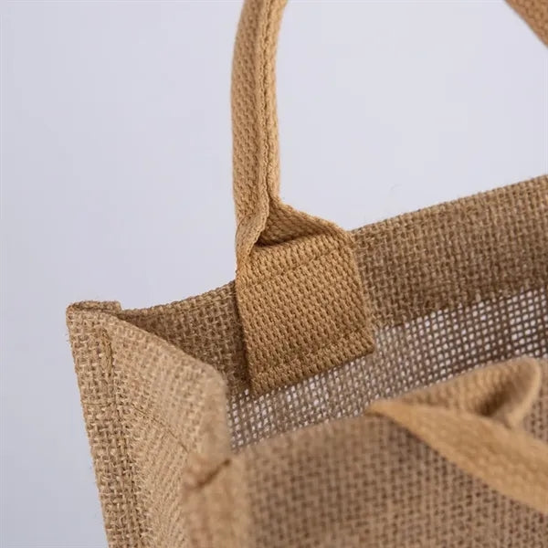 Jute Shopping Tote
