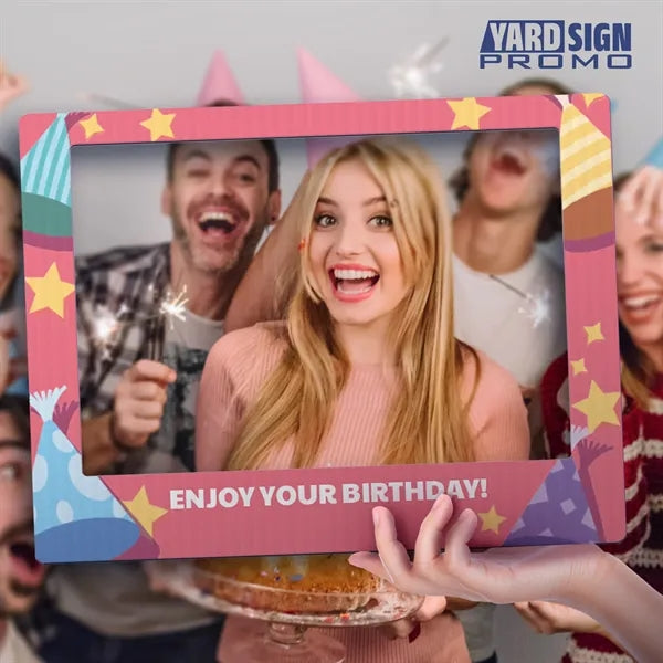 24x18 Custom Birthday Selfie Frame