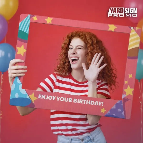 24x18 Custom Birthday Selfie Frame