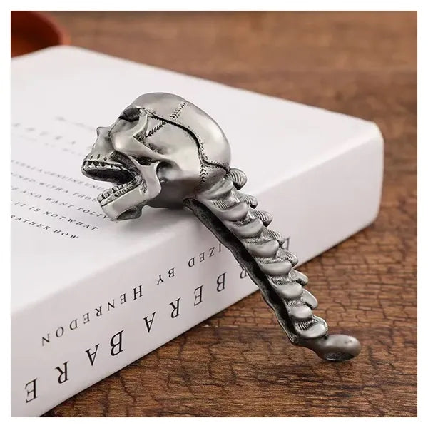 Gothic Skull Beer Bottle Opener, Novelty Halloween Gift