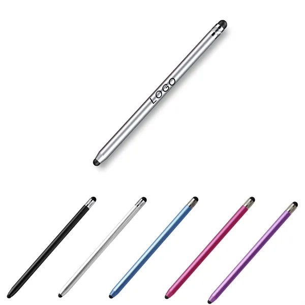 Slim Dual-Tip Capacitive Stylus Pen Touch Screens