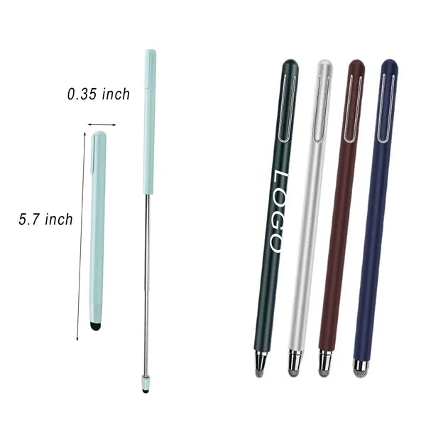 2-in-1 Telescopic Stylus Pen