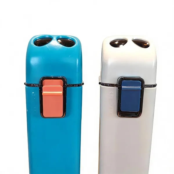 Square Sports Water Bottle with Straw for Kids & Adults