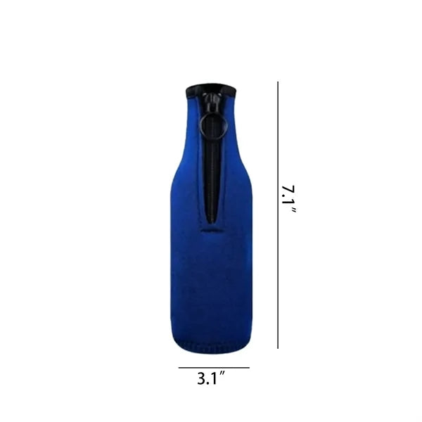 11oz Neoprene Beer Bottle Shape Insulated Cooler Sleeve