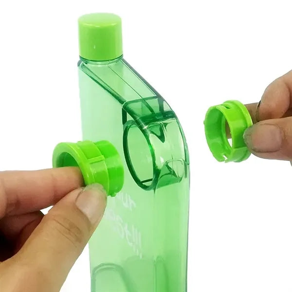 Slim Plastic Water Bottle W/Handle