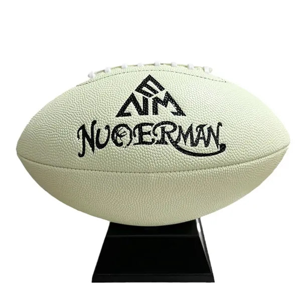 Glow-in-the-Dark PU American Football, Official Size 9