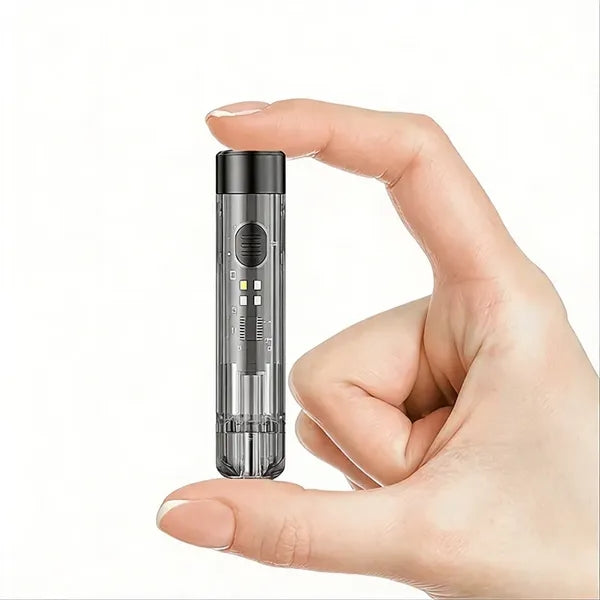 USB Rechargeable Mini Keychain Light,Super Bright Flashlight