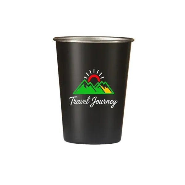 Logo 304 Stainless Steel Beer Cup Stackable