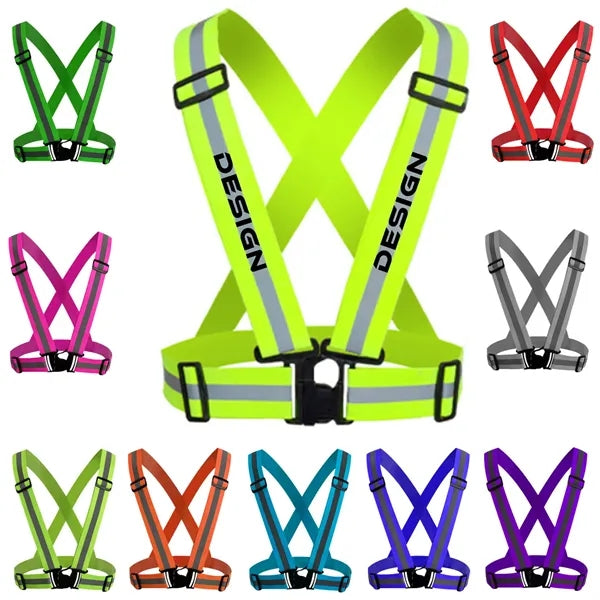 High Visibility Reflective Safety Harness