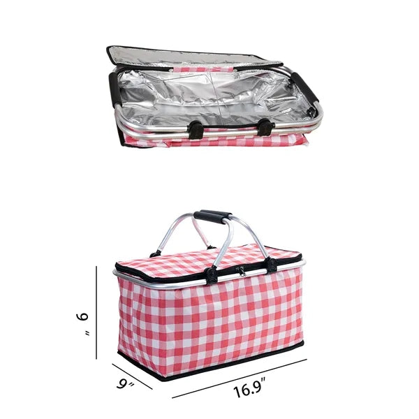 Collapsible Insulated Picnic Cooler Bag