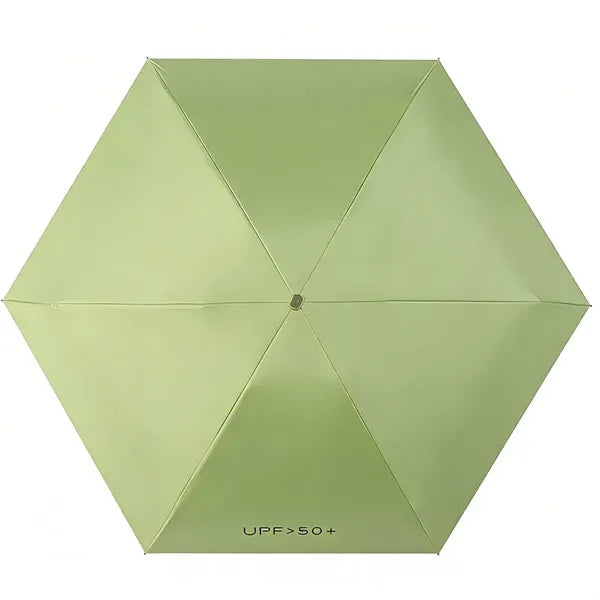 Compact Folding Windproof Umbrella with Protective Pouch