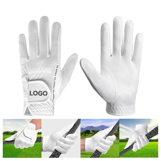 High Elastic NonSlip WearResistant Custom Golf Gloves Unisex