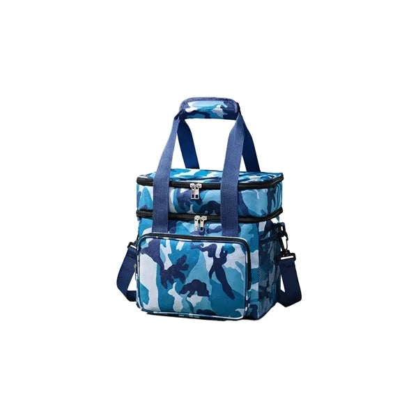 Camouflage Double Layer Insulated Lunch Cooler