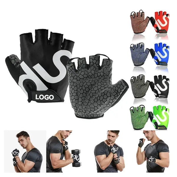Fitness Gloves Anti-Callus Half Finger Cycling Breathable