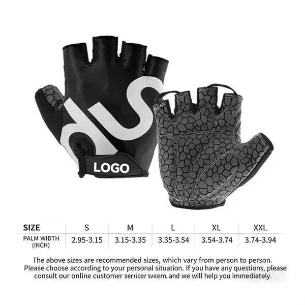 Fitness Gloves Anti-Callus Half Finger Cycling Breathable