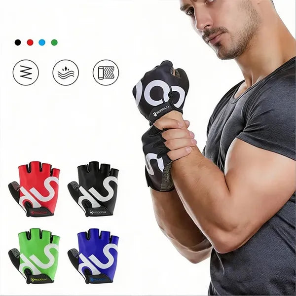 Fitness Gloves Anti-Callus Half Finger Cycling Breathable