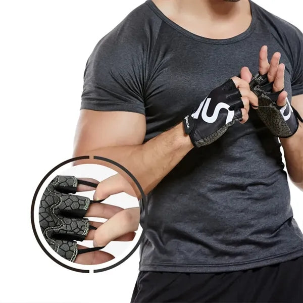 Fitness Gloves Anti-Callus Half Finger Cycling Breathable