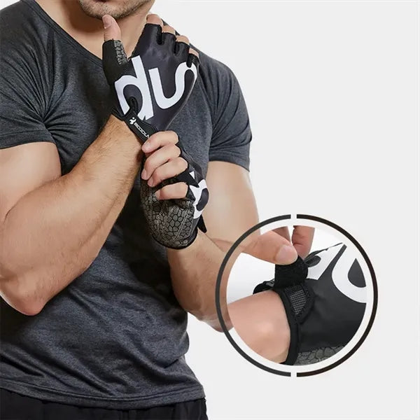 Fitness Gloves Anti-Callus Half Finger Cycling Breathable